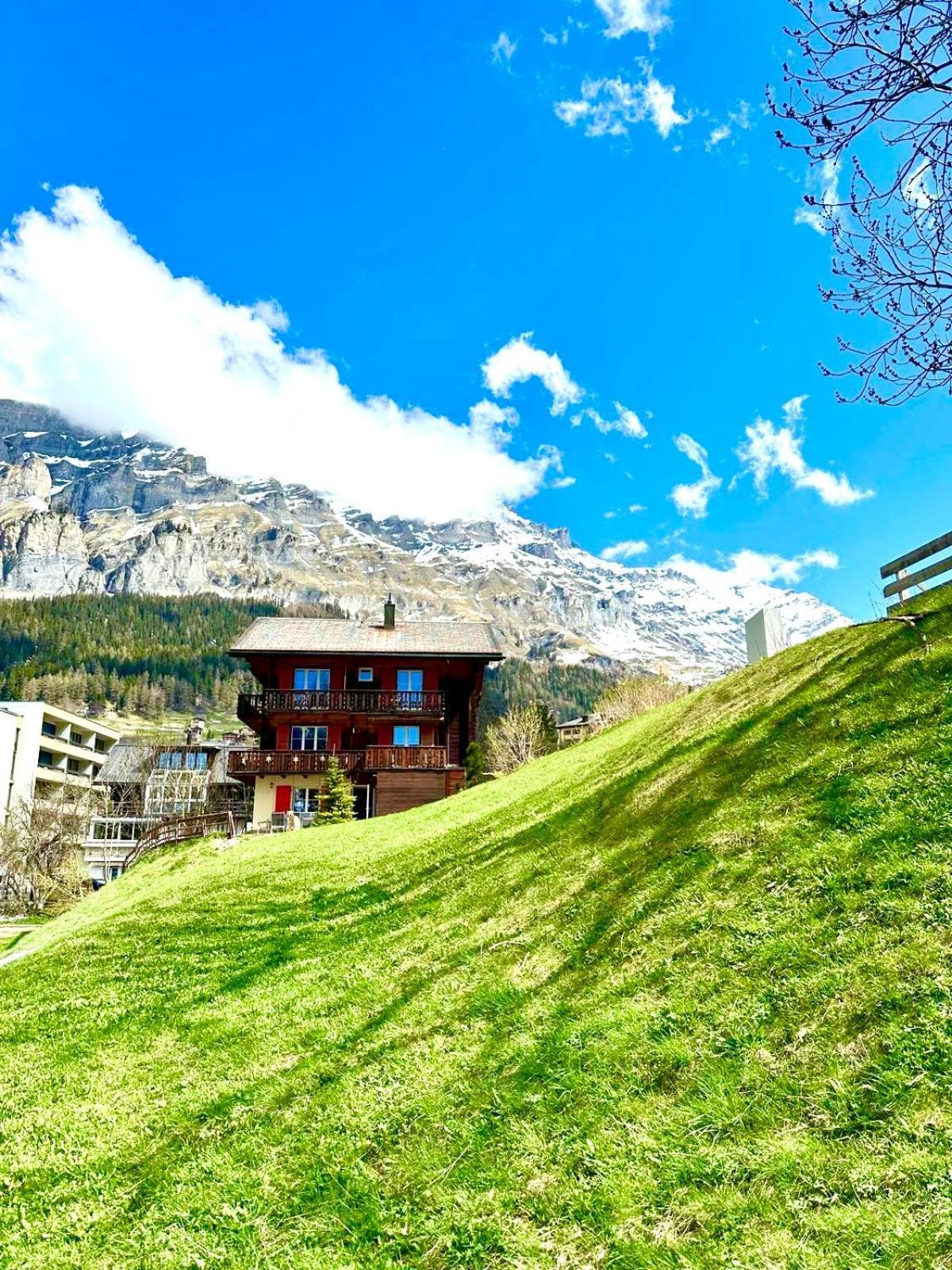 Apartments Chalet Tatyana Leukerbad Exterior foto