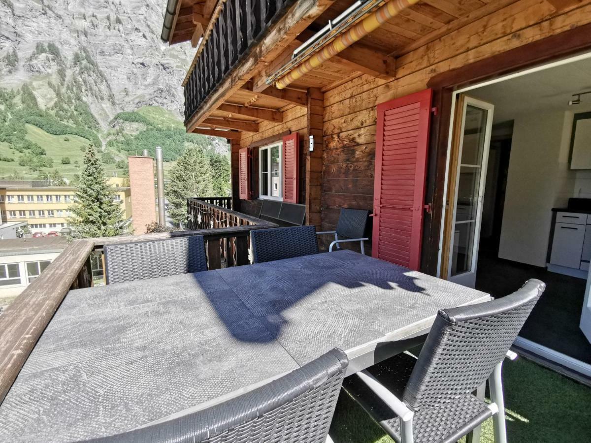 Apartments Chalet Tatyana Leukerbad Exterior foto